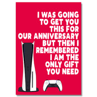 Ps5 Anniversary Card
